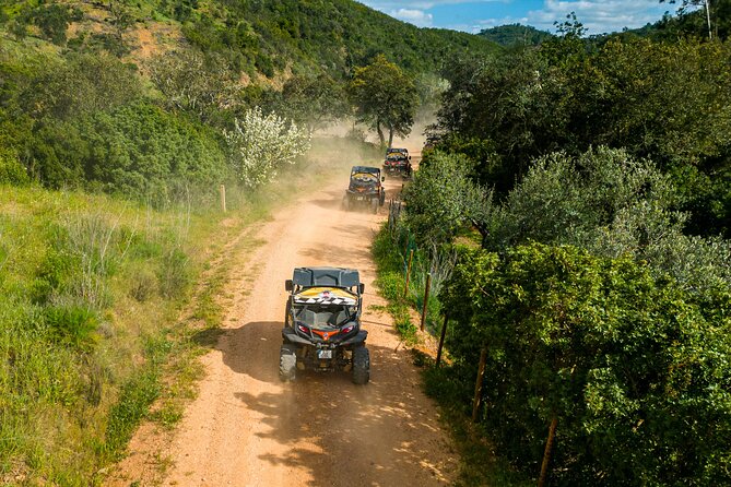 Albufeira: 1.5h Off-Road Buggy Tour - Dirt & Scenic Trails - Safety gear that actually helps: goggles, waterproof kit, and insurance
