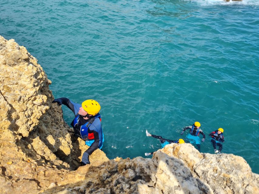 Albufeira: Guided Coasteering Tour with Cliff Jumping - São Rafael Coasteering: Cliff Jumps Plus Caves, Not Just a Stunt
