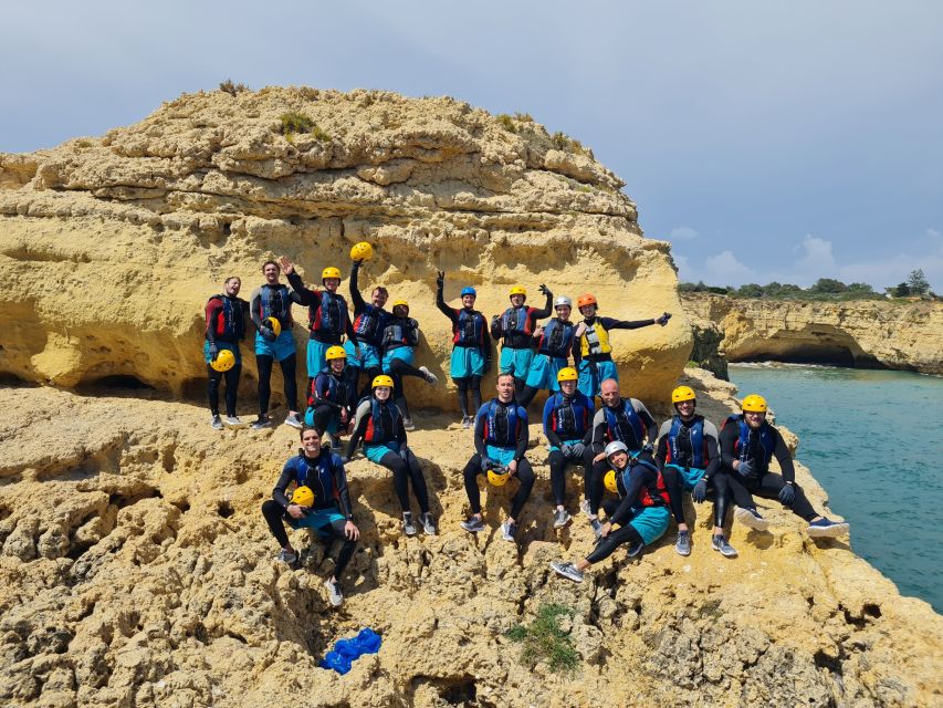 Albufeira: Guided Coasteering Tour with Cliff Jumping - Your 2-Hour Route: Walking the Shore, Climbing Rocks, and Cave Swim Segments