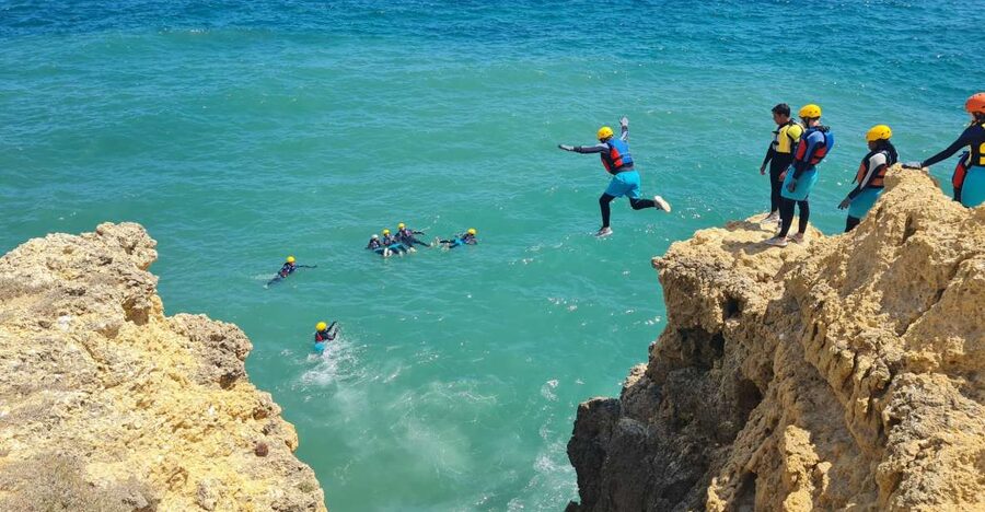 Albufeira: Guided Coasteering Tour with Cliff Jumping - The Gear Check: Wetsuit, Helmet, Life Vest, and Gloves