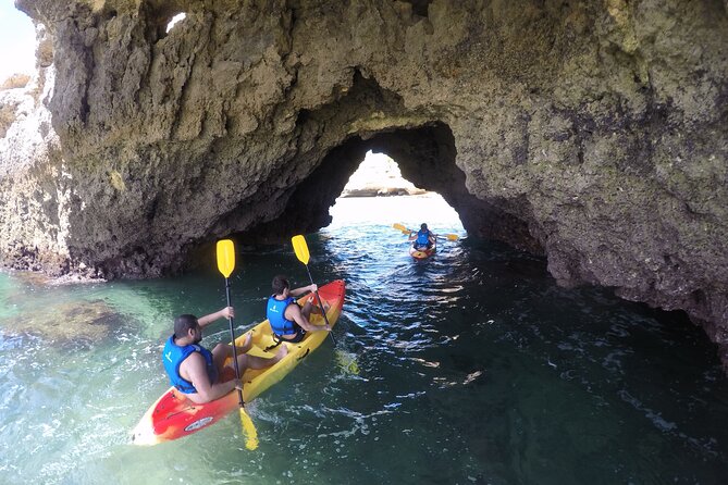 Albufeira Kayak Cave Tour – Hidden Beaches & Cliffs - Safety Briefing and Beginner Paddling Skills That Click Fast