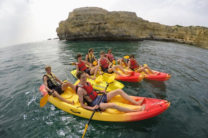 Albufeira Kayak Cave Tour – Hidden Beaches & Cliffs - Stop-by-Stop: Praia da Coelhinha, Arrifes, São Rafael, and Back to Castelo