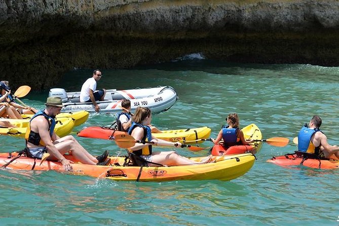 Albufeira Kayak Tour – Relaxing Trip with 2 Guides - Key highlights at a glance
