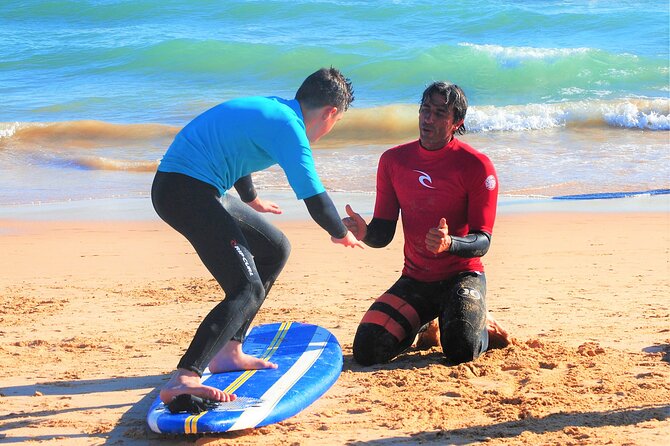 Albufeira SURF Lesson - Safety in crowded surf: what to expect on peak days