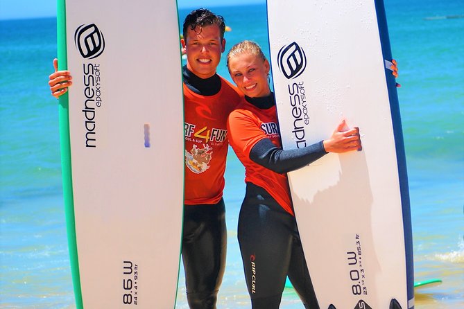 Albufeira Surf Lesson - João’s calm coaching makes it feel safe fast
