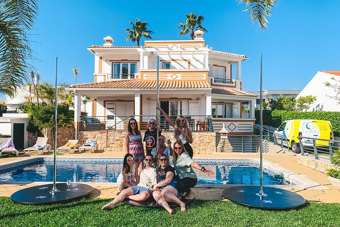 Algarve: Ocean View Pole Dance Experience with Prosecco - Ocean-view pole basics at Praia dos Arrifes