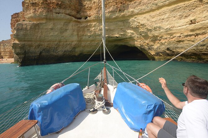 Benagil Coastline Tour - Allboat - Benagil caves: the optional auxiliary boat and how conditions affect access
