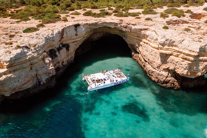 Catamaran Cruise: Caves and Coastline to Benagil - The swim stop: what to expect and what to bring