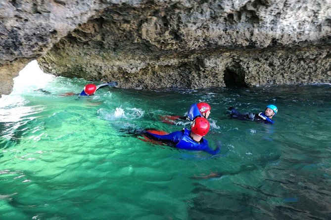 CLIFF JUMPING tour - Coasteering in Albufeira - Equipment Setup: What You Get, and Why It Matters