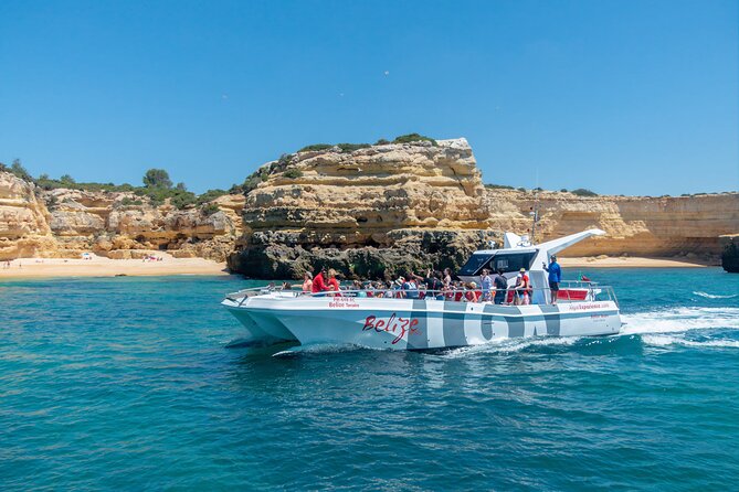 Dolphin Watching and Cave Boat Cruise from Albufeira - How close you get to the caves (and why it can vary)