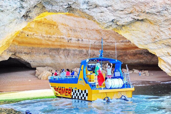Dreamer Cave and Dolphins Boat Tour Ticket Albufeira - Your first leg: Albufeira Marina to the sea caves near Carvoeiro
