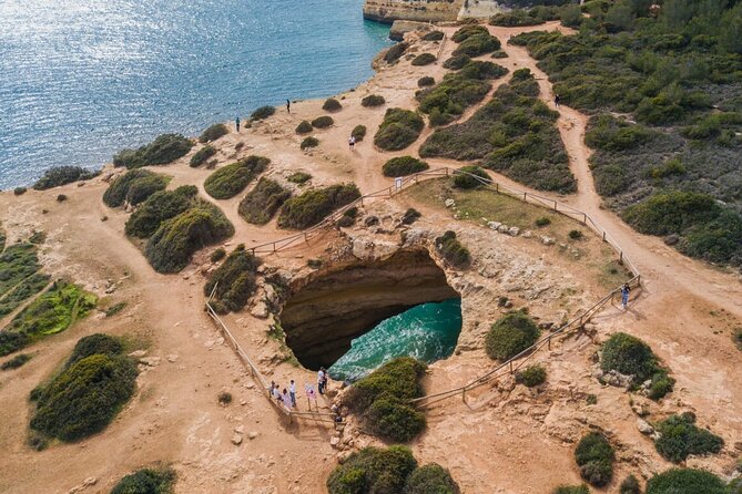 From Albufeira: Benagil Tour, Bones & Medieval Silves Castle - Coast Views Plus Silves Castle in a 4-Hour Loop