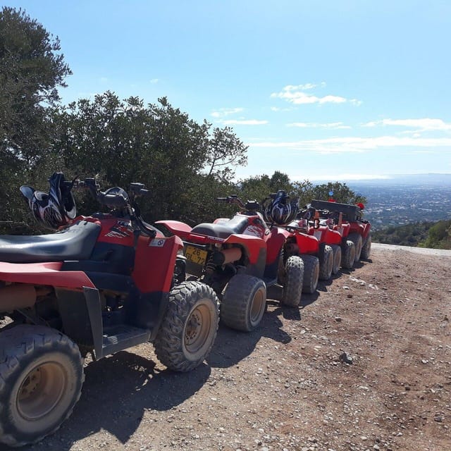 From Albufeira: Paderne Adventure Quad Ride - Halfway Break: Photos, Water, and Local Stories
