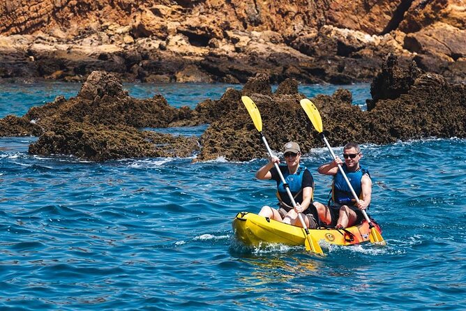 Guided Kayak Tour: Exploring Benagil Caves - Swim breaks and the sea’s mood: when you get the best water time