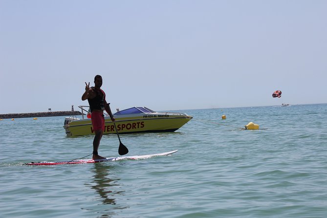 Paddle: SUP in Albufeira - Praia da Rocha Baixinha: finding the spot and setting the mood
