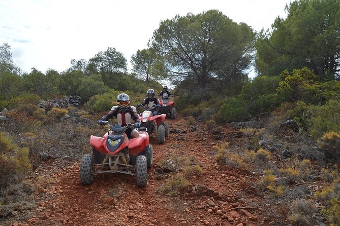 Paderne Adventure Quad Ride - The 90-Minute Route: Rocky Tracks, Dusty Fun, and Castle Ruins