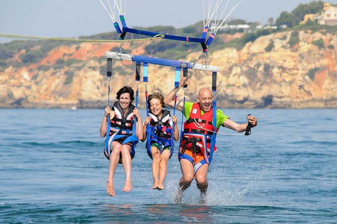 Parasailing from Albufeira Marina by Boat - From Marina to Takeoff: what the 10-minute flight really feels like