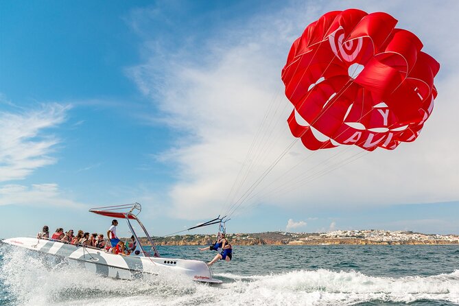 Parasailing from Albufeira Marina by Boat - Lifejacket fit and participant rules you should not ignore