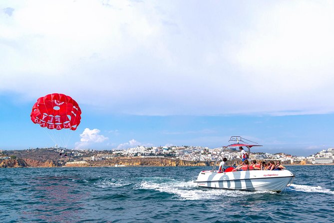 Parasailing from Albufeira Marina by Boat - Will you get wet? Plan for the part no one wants to talk about
