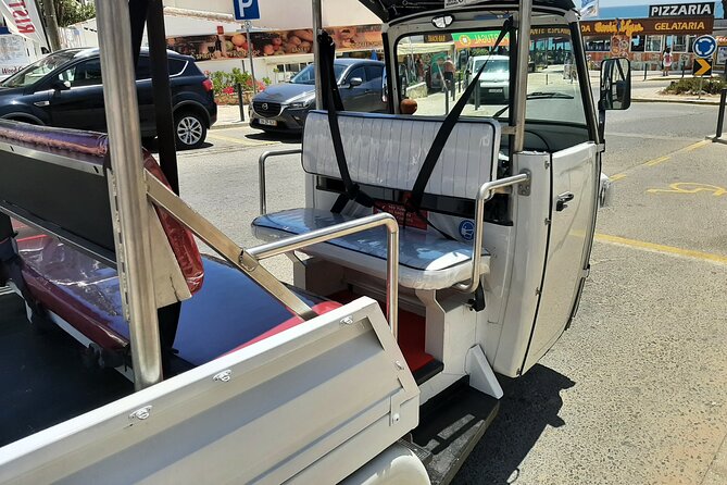 Private Guided Tuk Tuk Tour with pick-up and drop-off in Albufeira - Key highlights at a glance