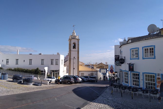 Private Guided Tuk Tuk Tour with pick-up and drop-off in Albufeira - Stop 1: Albufeira Marina, viewpoints and the story behind the harbor