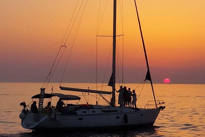 Sunset Tour on a Luxury Sailing Yacht from Vilamoura - Falésia beach clay formations: close to shore for real photos