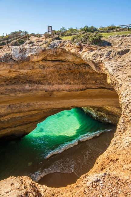 The Original 7 Hanging Valleys Guided Hike With Pickup - Stop 4: Praia da Marinha, the big finish with famous views (60 minutes)
