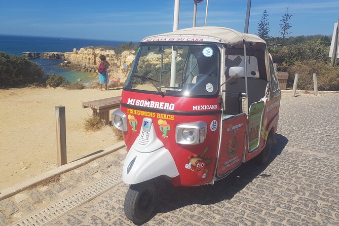 TOURS CARLOS SMILE TUK TUK - coast, country side or mix - Vilamoura and Albufeira: coastal variety in a tight loop