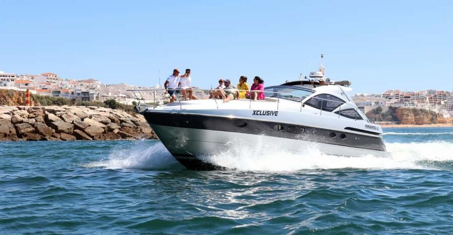 Xclusive Luxury Yacht Albufeira - Cruising the Algarve coast from Albufeira: the point of the route